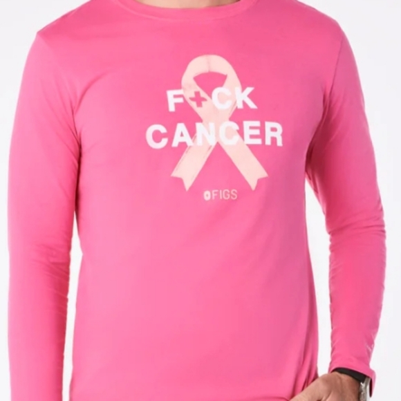 Figs Tops - Figs F'ing Graphic Superaoft Underscrub - M